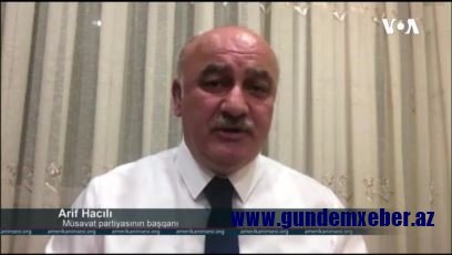 Arif Hacılı: Hakimiyyətin əsas məqsədi müxalifətin birliyinə mane olmaqdır