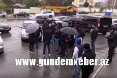 SON DƏQİQƏ: Gürcü maşınlarının qadağasına ETİRAZ AKSİYASI - VİDEO