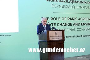 Rövnəq Abdullayev: "SOCAR mütəmadi olaraq atmosferə atılan qazların ümumi miqdarını nəzarətdə saxlayır"