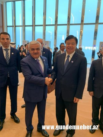 SOCAR prezidenti Əbu-Dabidə dünyanın aparıcı şirkətlərinin rəhbərləri ilə görüşlər keçirib