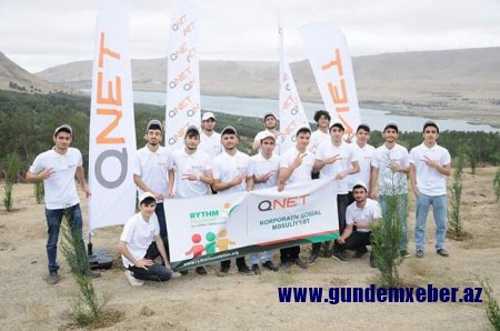 QNET-dən növbəti xeyriyyə aksiyası: Ərazi yaşıllığa büründü... - Fotolar
