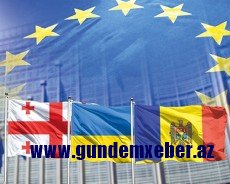 Gürcüstan, Ukrayna və Moldovanın XİN rəhbərləri Avropa İttifaqı ilə əlaqədar birgə bəyanata qol çəkdilər
