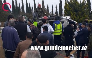 Şirvanda dəhşətli qəza: 4 nəfər öldü