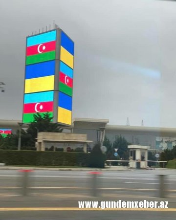Zelenski Bakıdan görüntü paylaşdı - Foto 