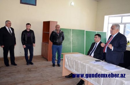 Vətəndaşlar Kəmərqayada qəbul edildi-FOTOLAR  