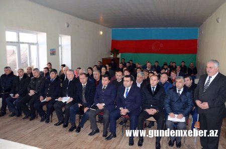Vətəndaşlar Kəmərqayada qəbul edildi-FOTOLAR  