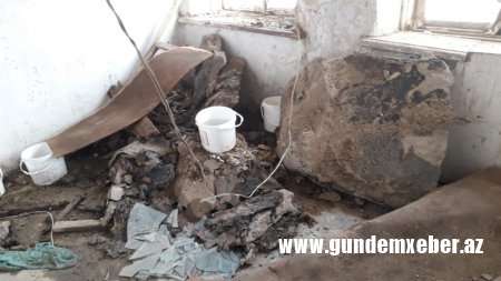 Məcburi köçkünlərlə bağça müdiri arasında çəkişmə - Ortada pul söhbəti var (FOTO)
