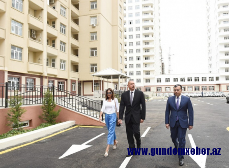 Prezidentin ad günündə açılışını etdiyi evlərin qapalı bölgüsü