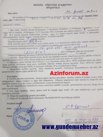 “STAR-M” MTK vətəndaşın xəbəri olmadan aldığı 250 minlik mənzili başqasına satıb – ŞİKAYƏT+FOTOLAR