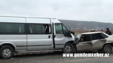 İsmayıllıda mikroavtobus qəzaya düşüb, ölən və yaralananlar var - VİDEO - YENİLƏNİB