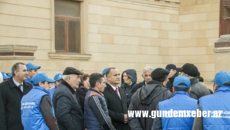 Seçicilər deputatlığa namizədə tapşırıqlar verir - FOTOLAR  
