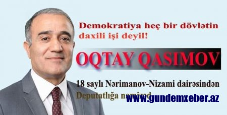 CƏNUBİ AZƏRBAYCANDAN VƏ DÜNYANIN BİR ÇOX ÖLKƏLƏRİNDƏN OQTAY QASIMOVLA BAĞLI ÇAĞIRIŞ!