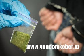 Bakı sakinindən narkotik götürüldü