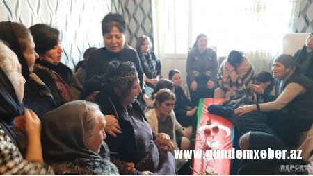 Gəncədə şəhidimizin dəfn mərasimi keçirilir - FOTO - VİDEO - YENİLƏNİR