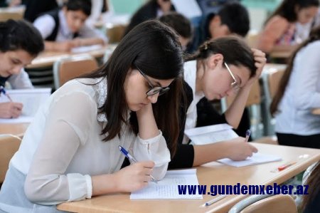 Sınaq və buraxılış imtahanları keçirildi - YENİLƏNİB