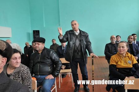 Abşeron RİH-i başçısının Görədil sakinləri ilə görüşü keçirildi