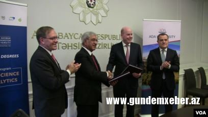 ADA Universiteti ilə Corc Vaşinqton Universiteti saziş imzalayıb
