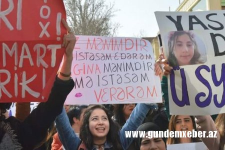 Qalmaqallı plakatı qaldıran qız özünü binadan atdı