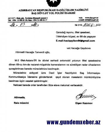 Jurnalist DYP-ni hərəkətə gətirdi - FOTOLAR 