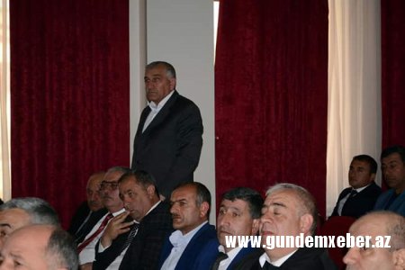 Daşkəsəndə müşavirə keçirildi-FOTO