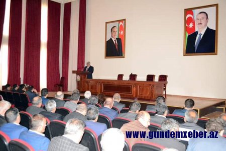 Daşkəsəndə müşavirə keçirildi-FOTO