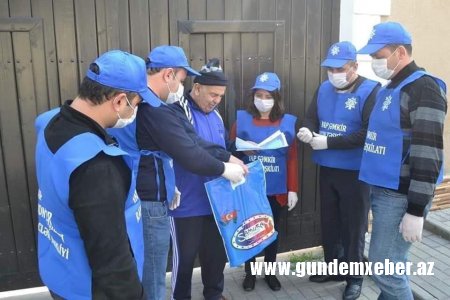 YAP Şəmkir təşkilatının "koronavirus" şousu  - FOTOFAKTLAR