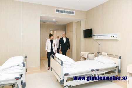 İlham Əliyev “Yeni klinika” tibb müəssisəsinin açılışında iştirak edib - YENİLƏNİB
