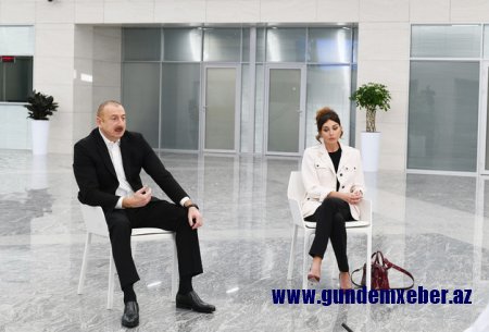 Prezident: "Bu xəstəxana pandemiyaya qarşı mübarizədə əlavə imkanlar yaradacaq"