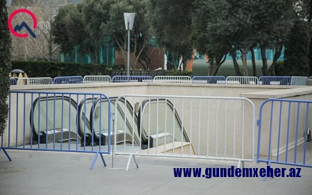 Bu yeraltı piyada keçidləri bağlandı