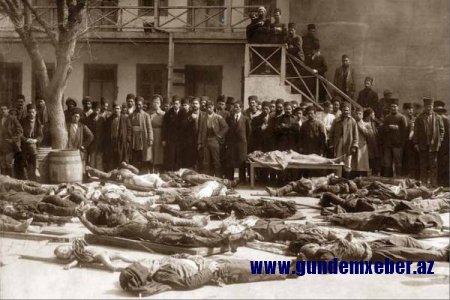 Azərbaycanlılara qarşı soyqırımından 102 il ötür