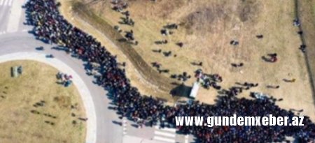 Polşa-Ukrayna sərhəddində yüzlərlə vətəndaşımız çarəsiz vəziyyətdə