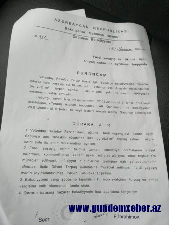 Sabunçuda koronovirusun yaratdığı şəraitdən sui-istifadə edən vəzifə sahibi kimdir - ​FOTO/VİDEO
