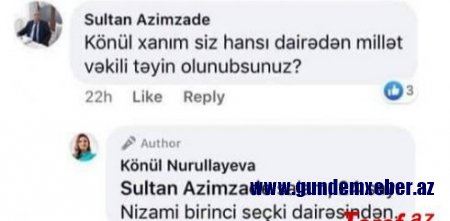 Daha bir gənc deputatdan “ÇP” - FOTO