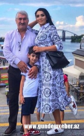 Cazibədar aparıcımız görün kimin qızı imiş?! - FOTOLAR