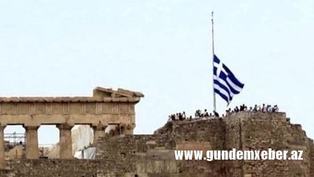 Yunanıstanda matəm elan edildi