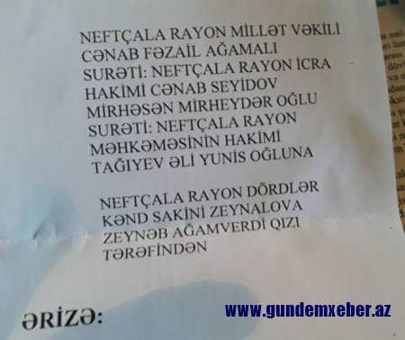 Neftçalada özbaşınalıq davam edir -FOTOLAR
