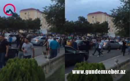 Sumqayıtda Polad Həşimova görə yürüş keçirildi - Video