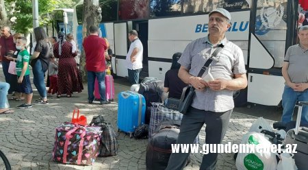 Daha 250-yə yaxın azərbaycanlı Gürcüstandan təxliyə olunur