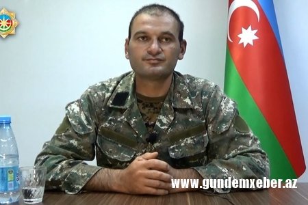 Goranboyda təxribata cəhd edərkən saxlanılan erməni komandir danışdı  VİDEO