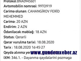 BNA və DYP eyni xətaya görə 7 saniyə fərqlə cərimə yazdı