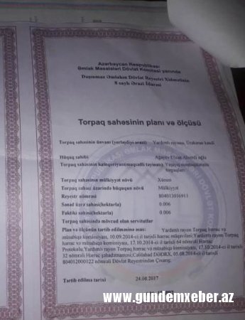Yardımlı icra hakimiyyətində RÜŞVƏT TƏLƏSİ - Sahibkar prezidentən komək istəyir