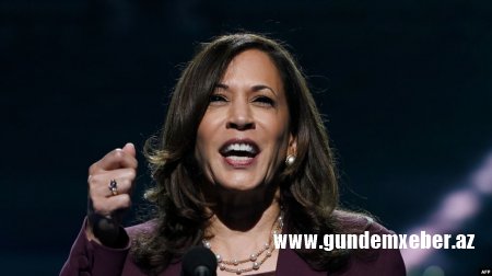 Kamala Harris vitse-prezidentliyə nominasiyanı qəbul edib