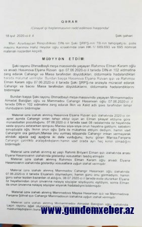 Şəkidə təhqiqatçının qərarı qarşıdurmanı “pik nöqtə”yə çatdırıb – FOTO/FAKT