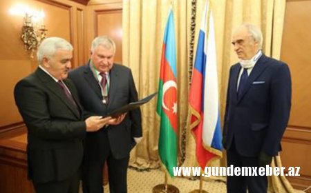 SOCAR və “Rosneft” rəhbərlərinin görüşü olub