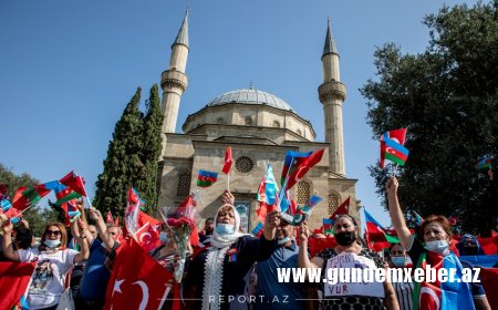 Bakının işğaldan azad olunmasının ildönümü münasibətilə aksiya keçirilib