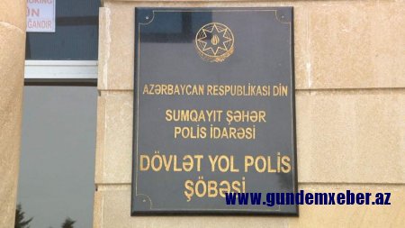 Sumqayıtda “Diqqət, uşaqlar!” adı altında məktəblərin ətrafında  yeni yol nişanları quraşdırılıb 