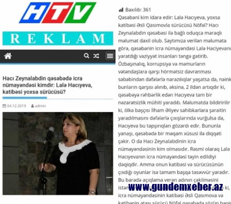 H.Z.Tağıyev qəsəbəsinin icra nümayəndəsi katibəsini necə bələdiyyə sədri seçdirdi?