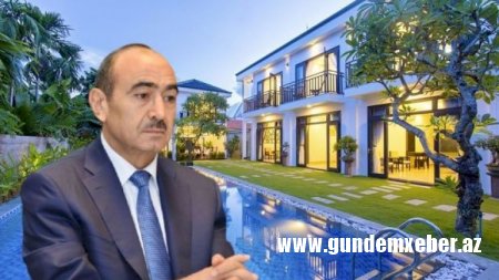 Əli Həsənovun Antalyadakı villasının fantastik qiyməti - Foto