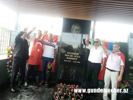 Milliyətçilər Türk şəhidlərini ziyarətdən sonra, mənəvi qərargahlarına toplaşdılar - FOTOLAR