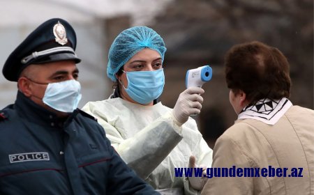 Ermənistanda koronavirusa yoluxanların sayı 46 671-ə yüksəlib